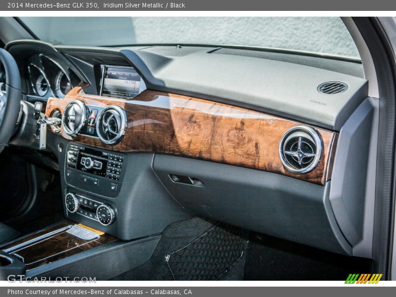 Iridium Silver Metallic / Black 2014 Mercedes-Benz GLK 350
