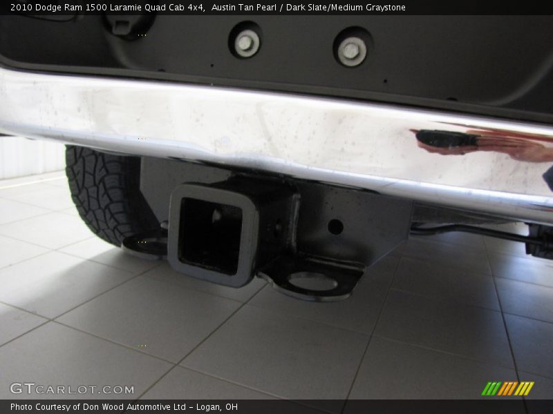Austin Tan Pearl / Dark Slate/Medium Graystone 2010 Dodge Ram 1500 Laramie Quad Cab 4x4