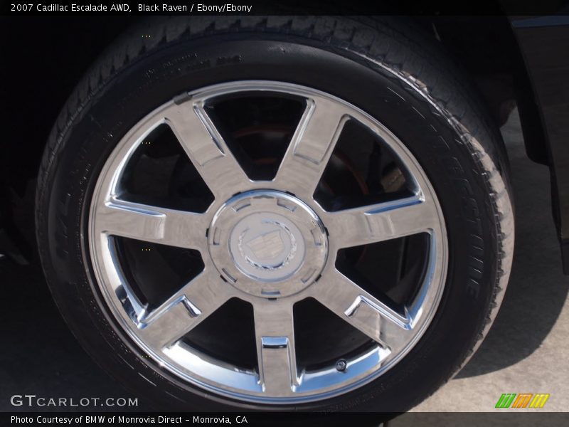 Black Raven / Ebony/Ebony 2007 Cadillac Escalade AWD