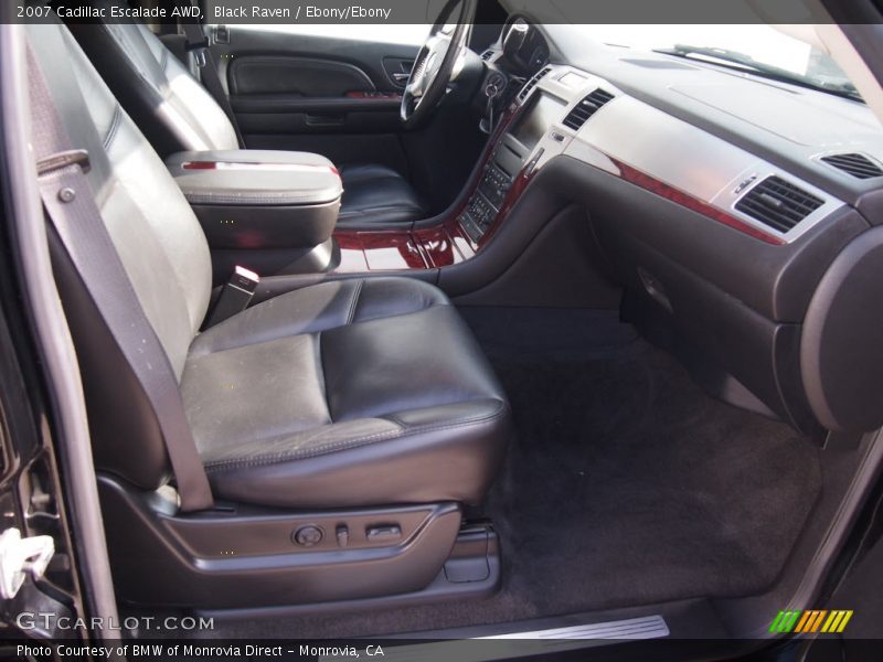 Black Raven / Ebony/Ebony 2007 Cadillac Escalade AWD