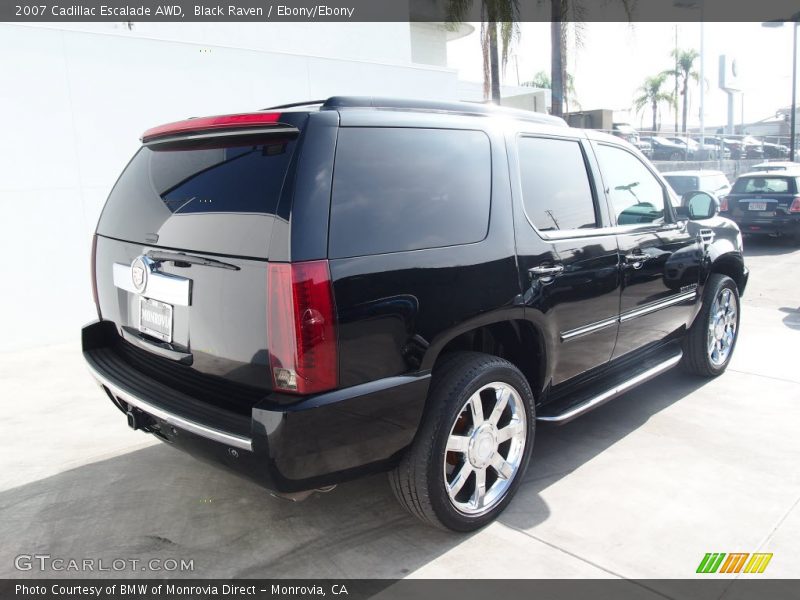 Black Raven / Ebony/Ebony 2007 Cadillac Escalade AWD