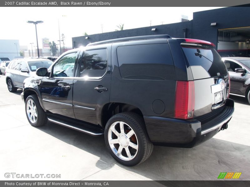Black Raven / Ebony/Ebony 2007 Cadillac Escalade AWD