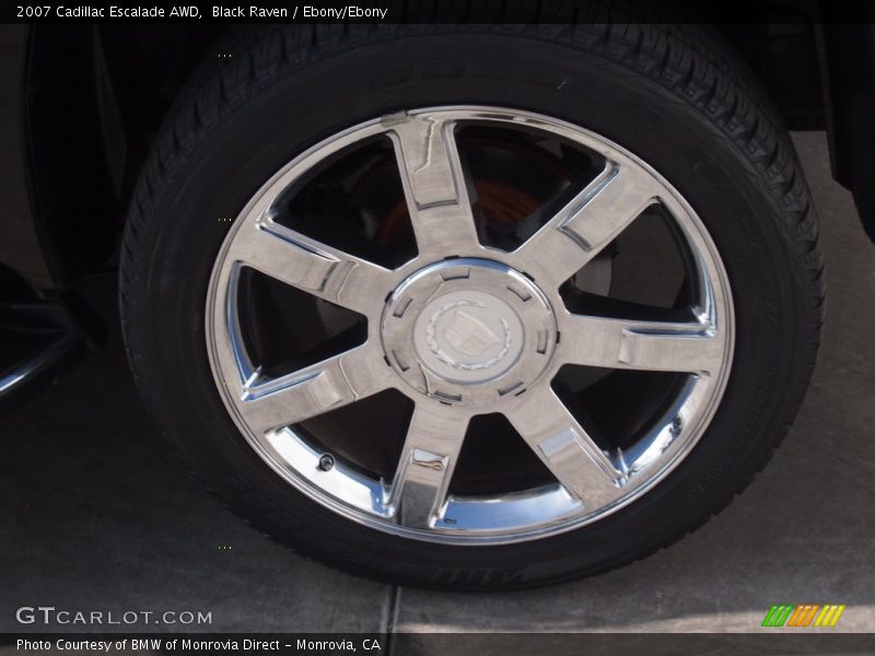Black Raven / Ebony/Ebony 2007 Cadillac Escalade AWD