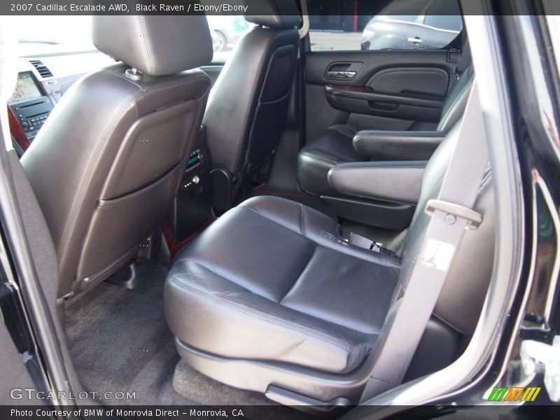 Black Raven / Ebony/Ebony 2007 Cadillac Escalade AWD