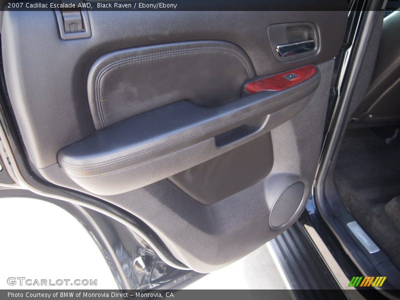 Black Raven / Ebony/Ebony 2007 Cadillac Escalade AWD