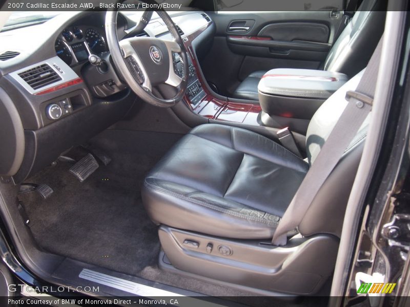 Black Raven / Ebony/Ebony 2007 Cadillac Escalade AWD