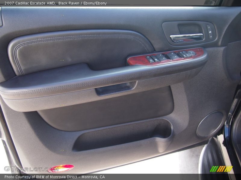 Black Raven / Ebony/Ebony 2007 Cadillac Escalade AWD