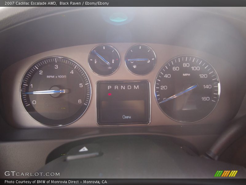 Black Raven / Ebony/Ebony 2007 Cadillac Escalade AWD