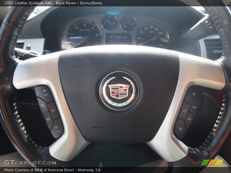 Black Raven / Ebony/Ebony 2007 Cadillac Escalade AWD