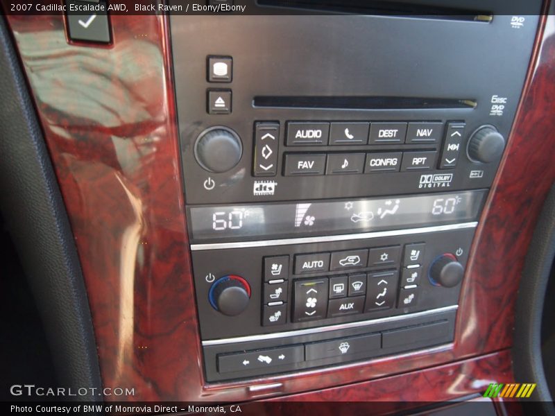 Black Raven / Ebony/Ebony 2007 Cadillac Escalade AWD