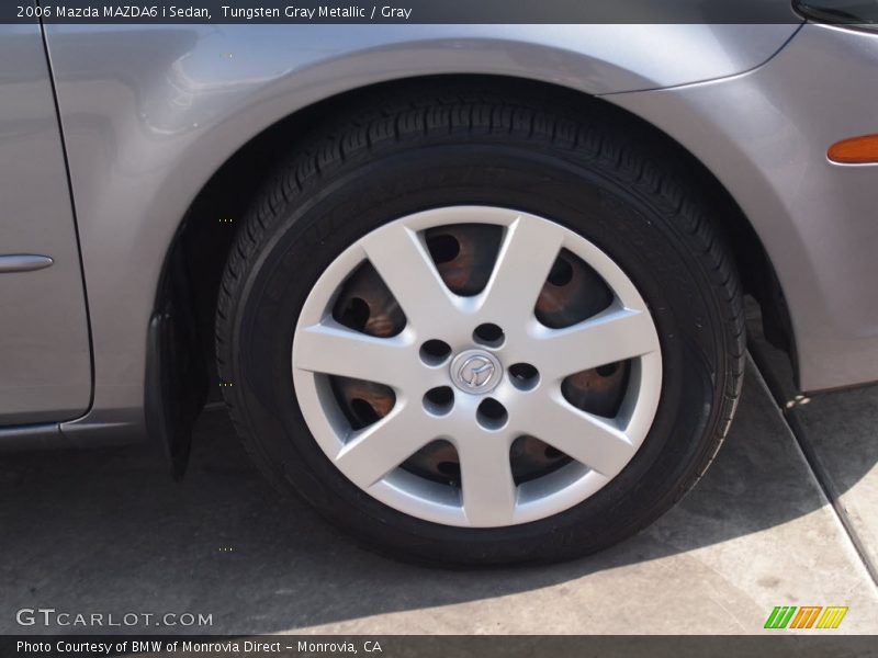 Tungsten Gray Metallic / Gray 2006 Mazda MAZDA6 i Sedan