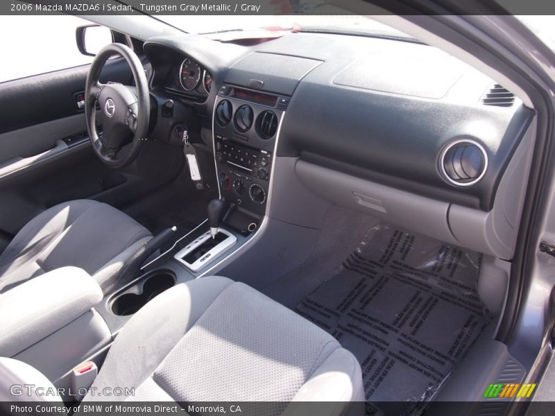 Tungsten Gray Metallic / Gray 2006 Mazda MAZDA6 i Sedan