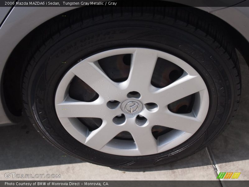 Tungsten Gray Metallic / Gray 2006 Mazda MAZDA6 i Sedan