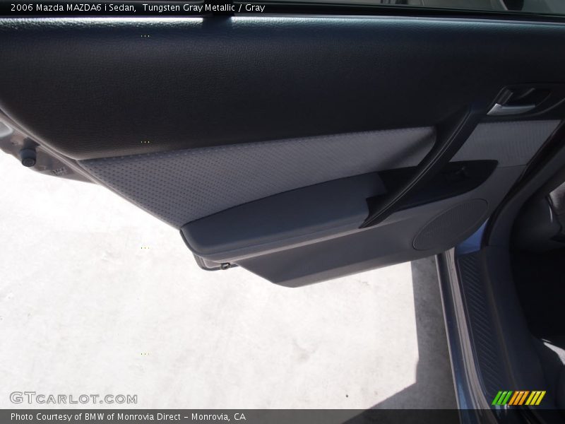 Tungsten Gray Metallic / Gray 2006 Mazda MAZDA6 i Sedan