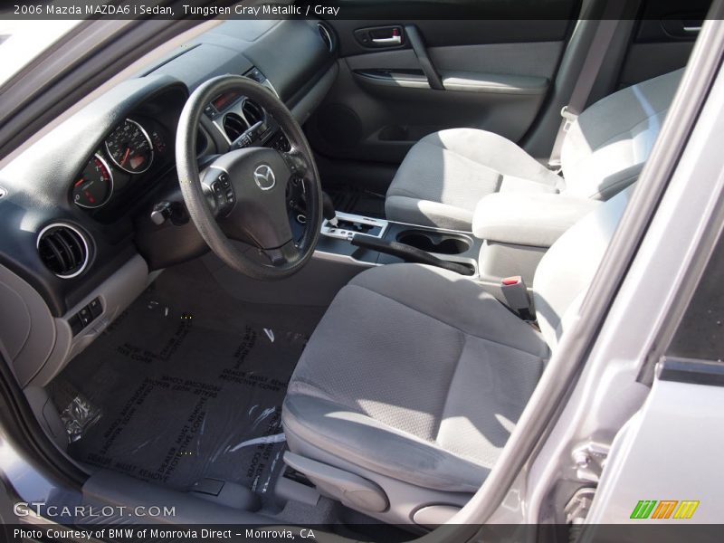 Tungsten Gray Metallic / Gray 2006 Mazda MAZDA6 i Sedan