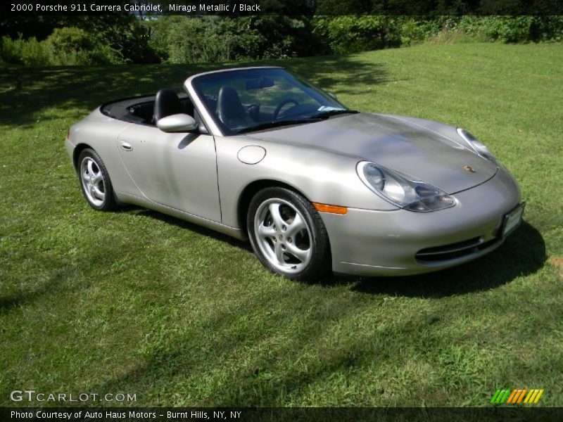 Front 3/4 View of 2000 911 Carrera Cabriolet