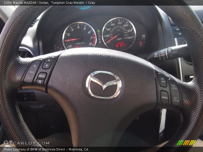 Tungsten Gray Metallic / Gray 2006 Mazda MAZDA6 i Sedan