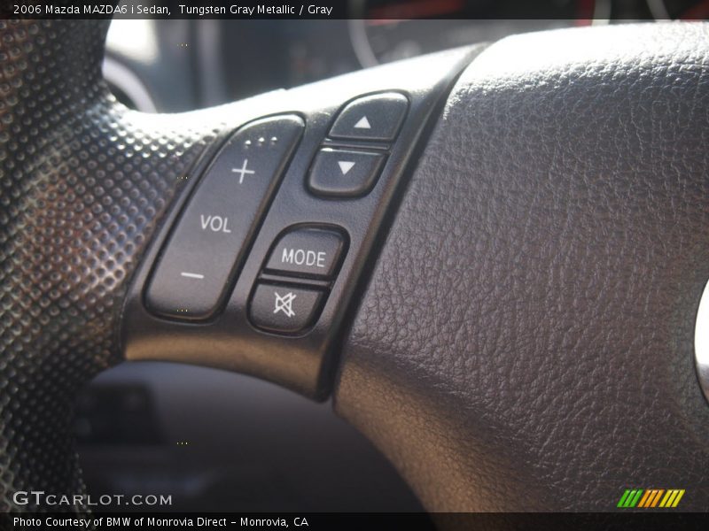 Tungsten Gray Metallic / Gray 2006 Mazda MAZDA6 i Sedan