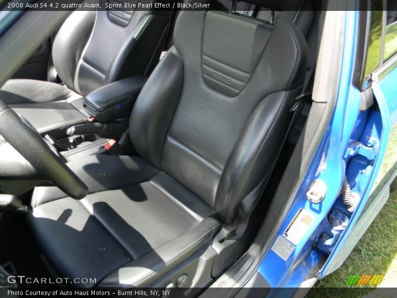 Front Seat of 2008 S4 4.2 quattro Avant