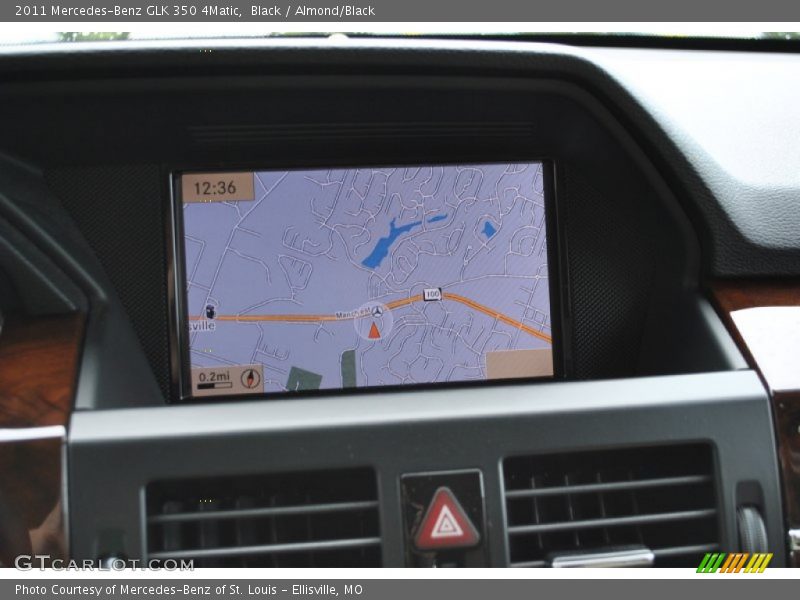 Navigation of 2011 GLK 350 4Matic