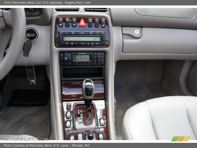 Magma Red / Ash 2001 Mercedes-Benz CLK 320 Cabriolet