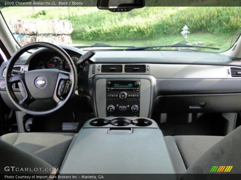 Black / Ebony 2008 Chevrolet Avalanche LS