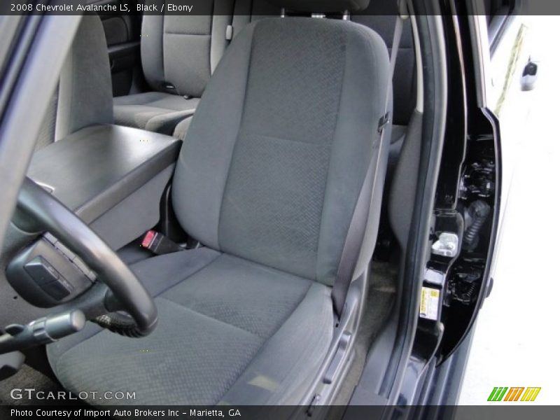 Black / Ebony 2008 Chevrolet Avalanche LS