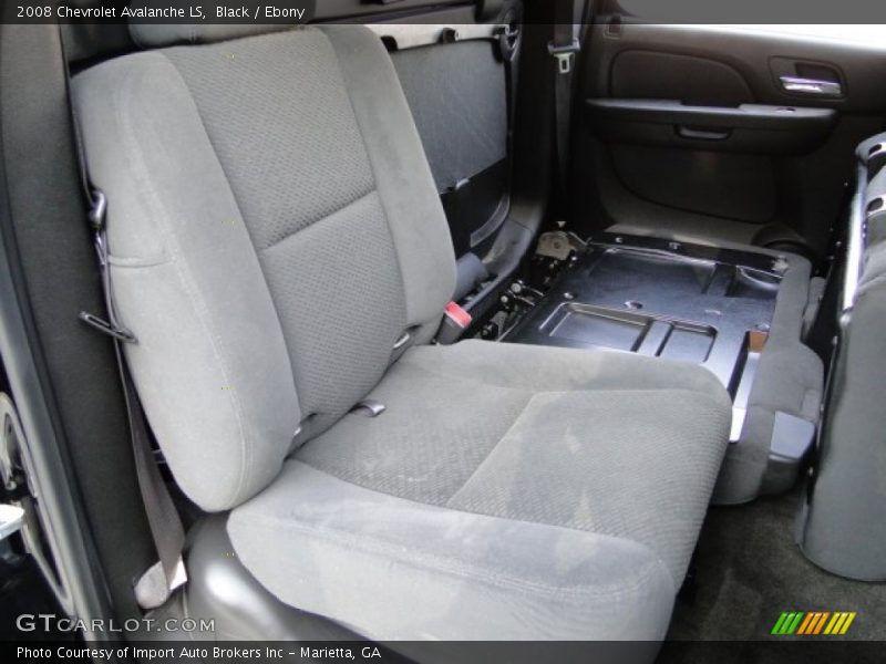Black / Ebony 2008 Chevrolet Avalanche LS