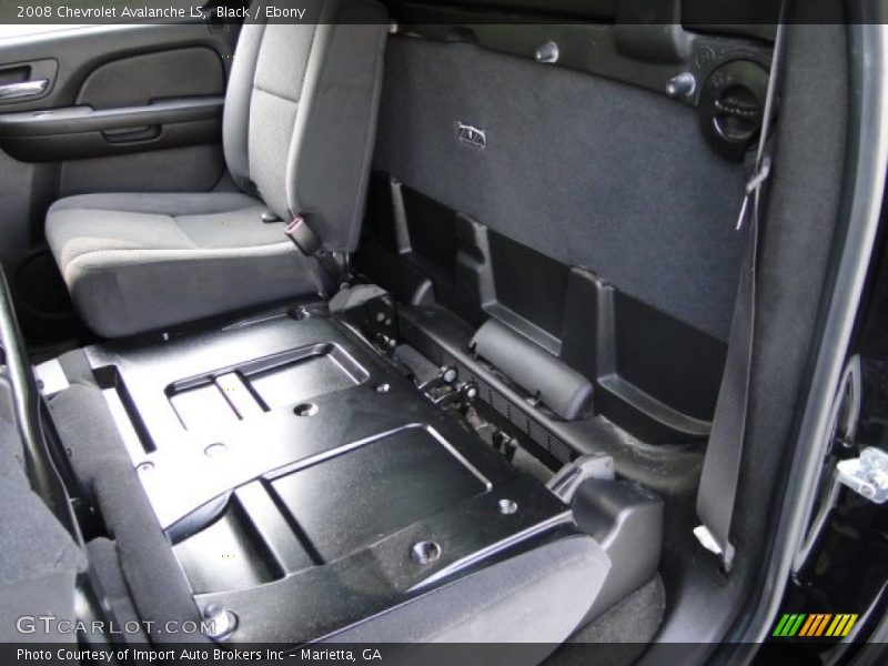 Black / Ebony 2008 Chevrolet Avalanche LS