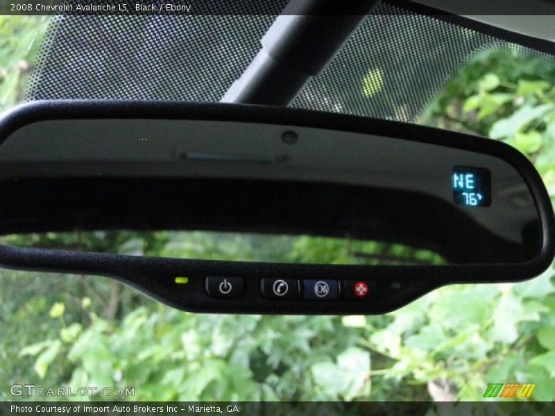 Black / Ebony 2008 Chevrolet Avalanche LS