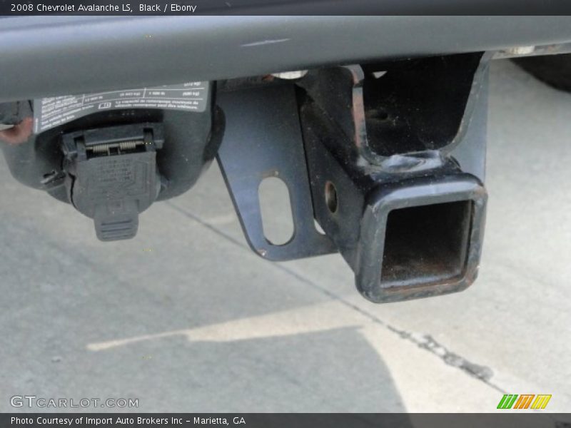 Black / Ebony 2008 Chevrolet Avalanche LS