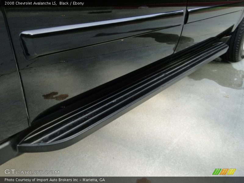 Black / Ebony 2008 Chevrolet Avalanche LS