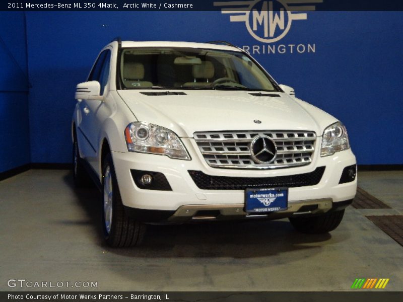 Arctic White / Cashmere 2011 Mercedes-Benz ML 350 4Matic