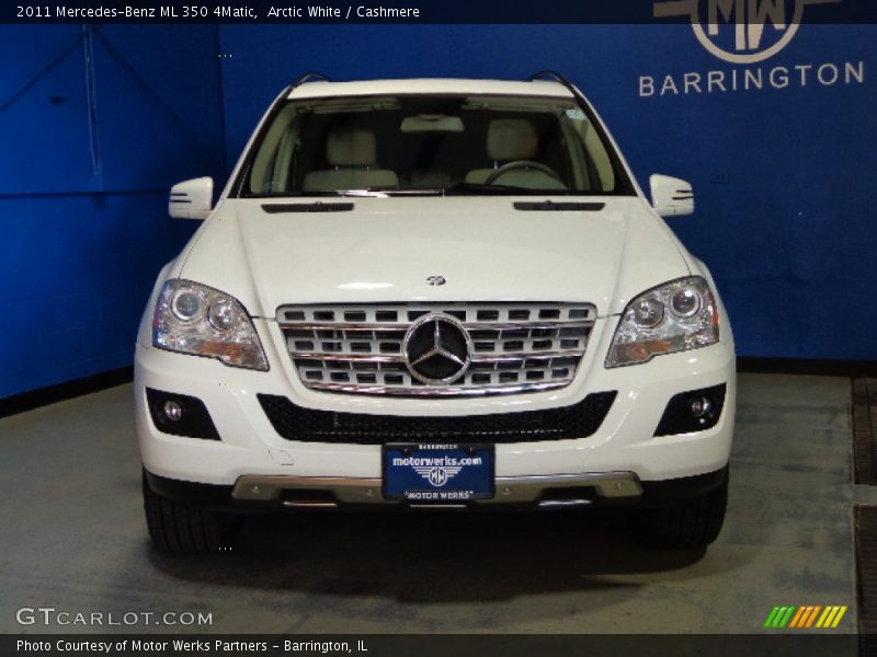 Arctic White / Cashmere 2011 Mercedes-Benz ML 350 4Matic