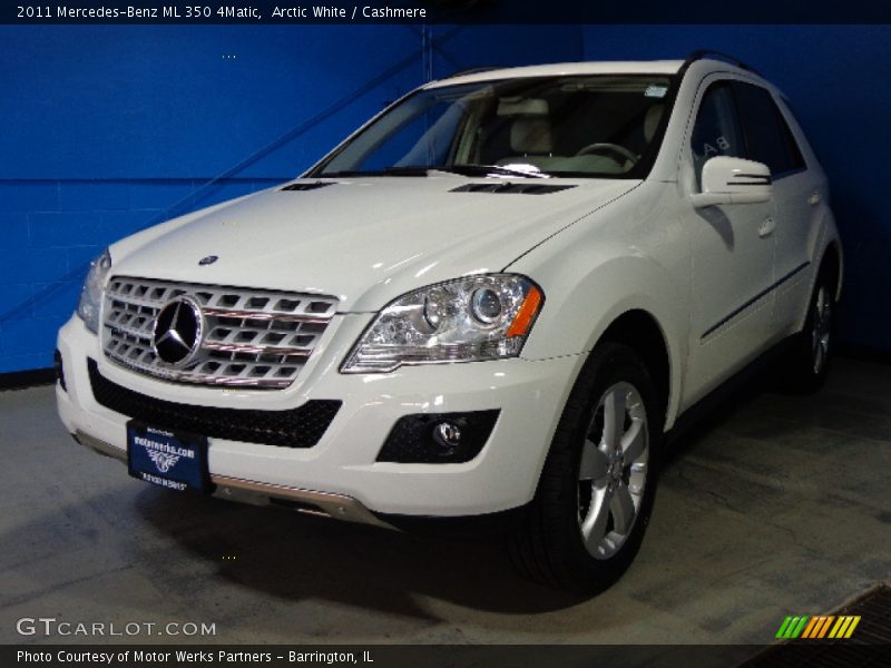 Arctic White / Cashmere 2011 Mercedes-Benz ML 350 4Matic