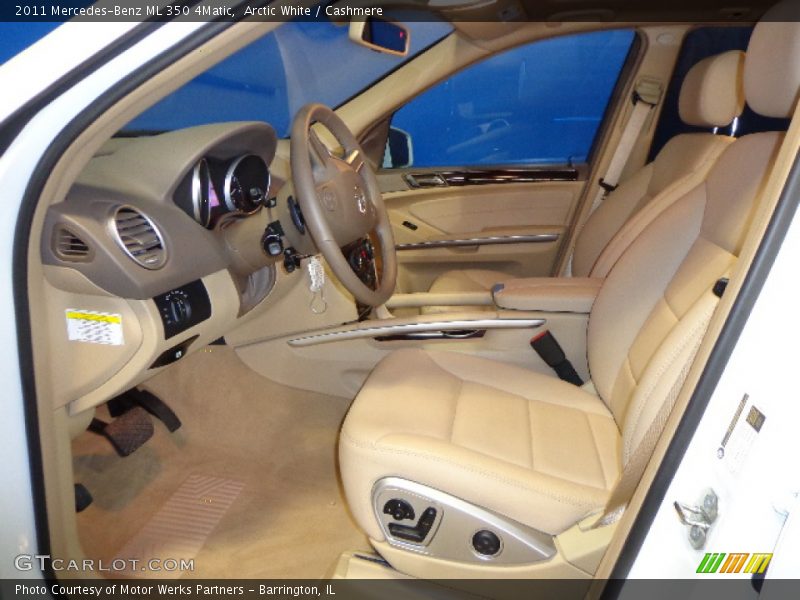 Arctic White / Cashmere 2011 Mercedes-Benz ML 350 4Matic