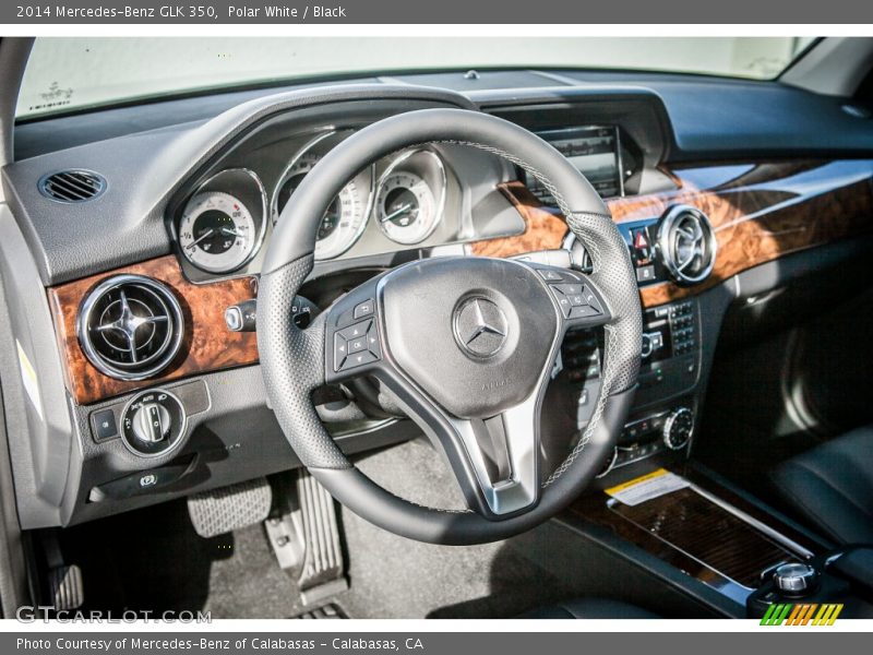 Polar White / Black 2014 Mercedes-Benz GLK 350