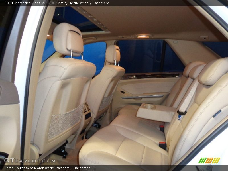Arctic White / Cashmere 2011 Mercedes-Benz ML 350 4Matic