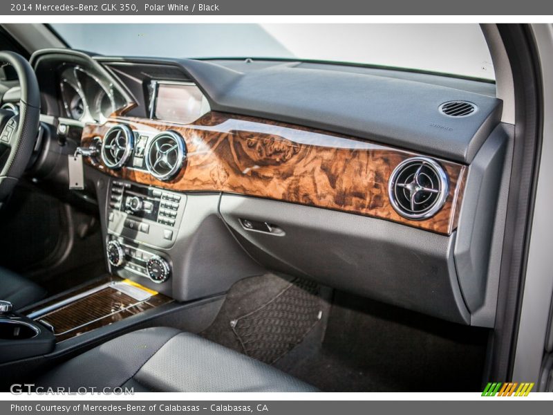 Polar White / Black 2014 Mercedes-Benz GLK 350