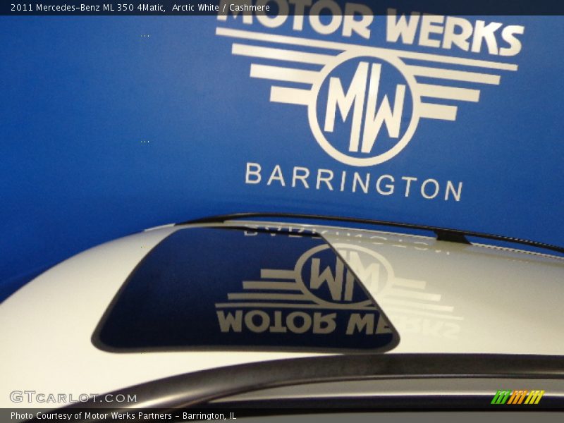 Arctic White / Cashmere 2011 Mercedes-Benz ML 350 4Matic