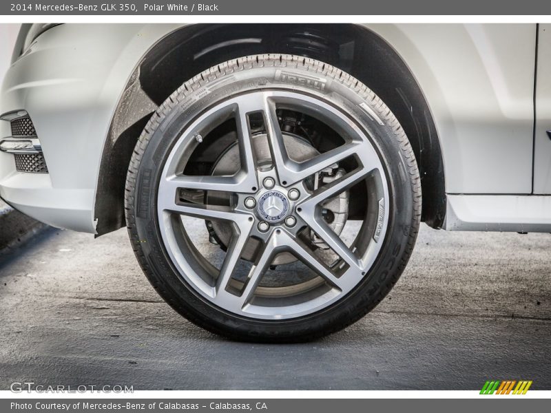 Polar White / Black 2014 Mercedes-Benz GLK 350