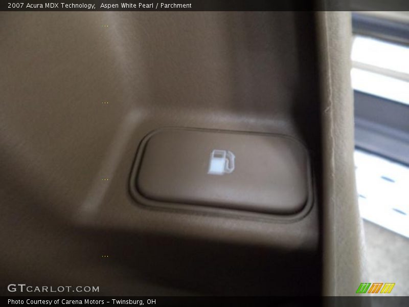 Aspen White Pearl / Parchment 2007 Acura MDX Technology