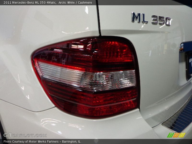 Arctic White / Cashmere 2011 Mercedes-Benz ML 350 4Matic