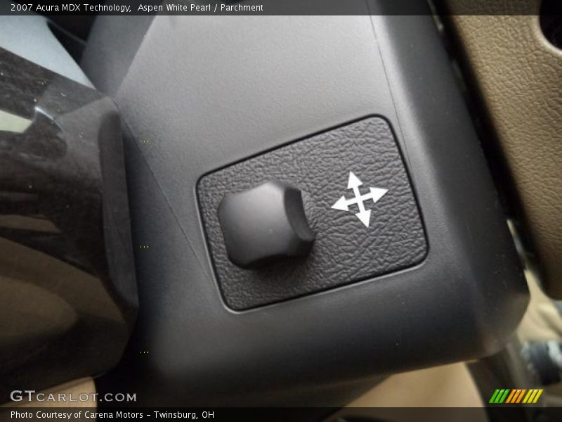 Aspen White Pearl / Parchment 2007 Acura MDX Technology