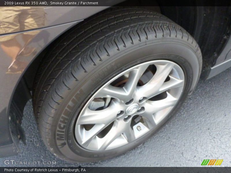 Smokey Granite / Parchment 2009 Lexus RX 350 AWD