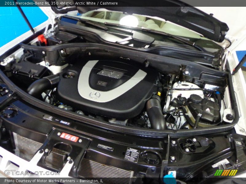 Arctic White / Cashmere 2011 Mercedes-Benz ML 350 4Matic
