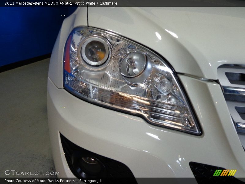 Arctic White / Cashmere 2011 Mercedes-Benz ML 350 4Matic