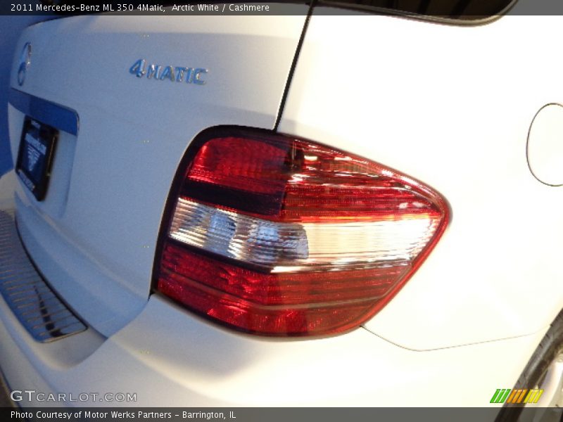 Arctic White / Cashmere 2011 Mercedes-Benz ML 350 4Matic