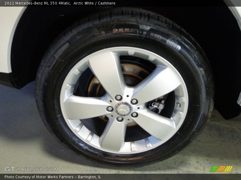 Arctic White / Cashmere 2011 Mercedes-Benz ML 350 4Matic