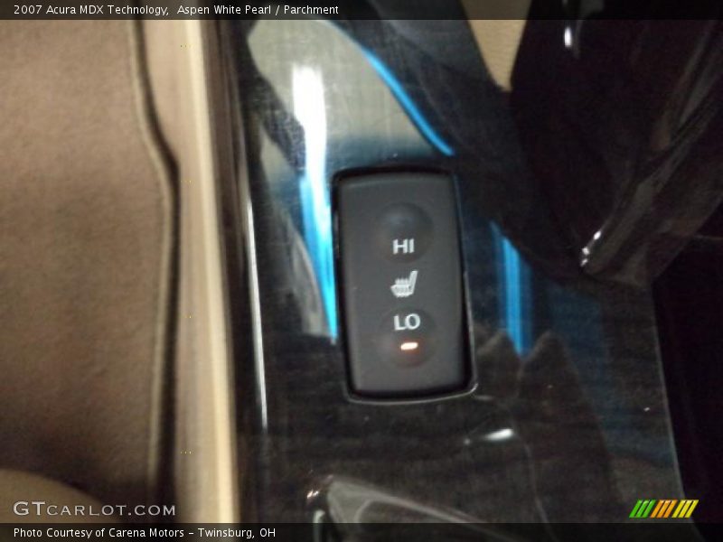 Aspen White Pearl / Parchment 2007 Acura MDX Technology